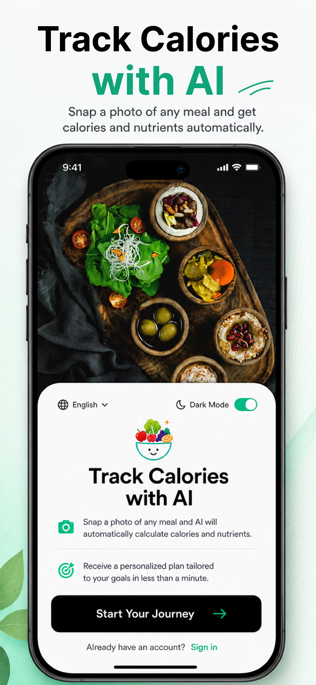 CalzTrack Meal Scan